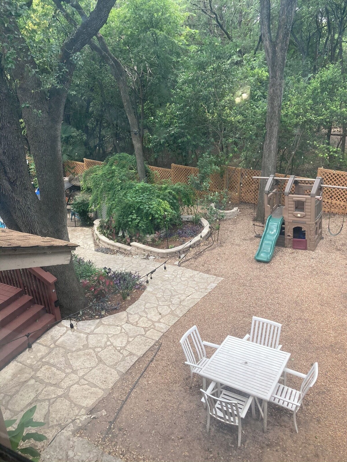 Photo 17 of Private Austin Oasis, sleeps 10+, 4 Rooms, Game, Campfire, Playscape, Pool, Tent