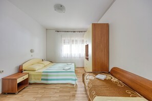 1 sovrum, gratis wi-fi och sängkläder