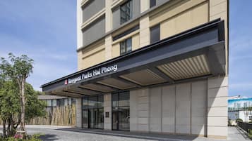 Fachada de la propiedad