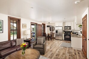 Interior - Monthly Rates! Cozy Cabin Getaway Near Aspen & Snowmass, Wood Stove, Stunning View, Master Bdrm AC (Woody Creek)