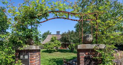 Ferienhaus REETselig mit Pool, Sauna, Garten, Kamin OFC 12 - Ferienhaus