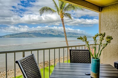 Welcome to Azure Bay, luxury oceanfront condo