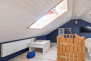 4 dormitorios, cuna de viaje, wifi y ropa de cama