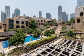 Apartamento básico, 1 cama King | Piscina | Piscina externa