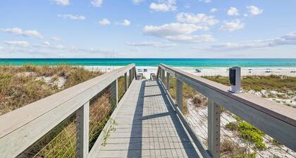 Gulf Front Townhome w/Private Beach Access & Stunning Views | Great for Families