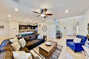 Smart TV, video games, DVD player, table football - Pilgrims Paradise Solterra: Pool/Spa, Games Room (Davenport)