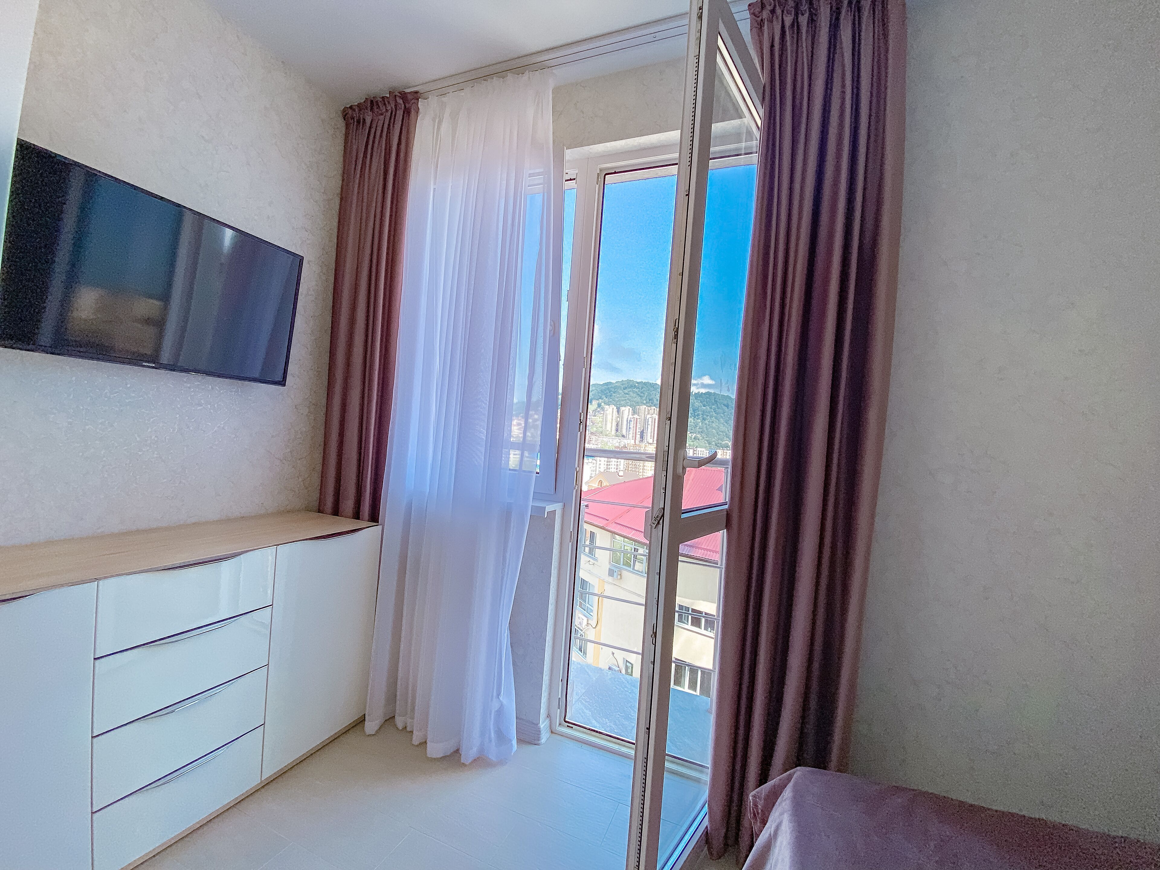 Luxury-Apartment | 1 Schlafzimmer, hochwertige Bettwaren, Schreibtisch