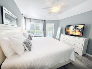 4 bedrooms, iron/ironing board, free WiFi, bed sheets