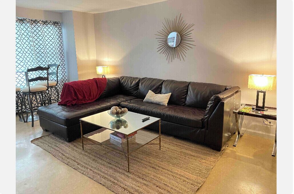 Smart TV, fireplace, DVD player, foosball