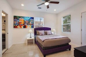 5 bedrooms, iron/ironing board, travel crib, WiFi