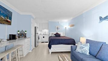 1 chambre, fer et planche Ă repasser, Wi-Fi, draps fournis