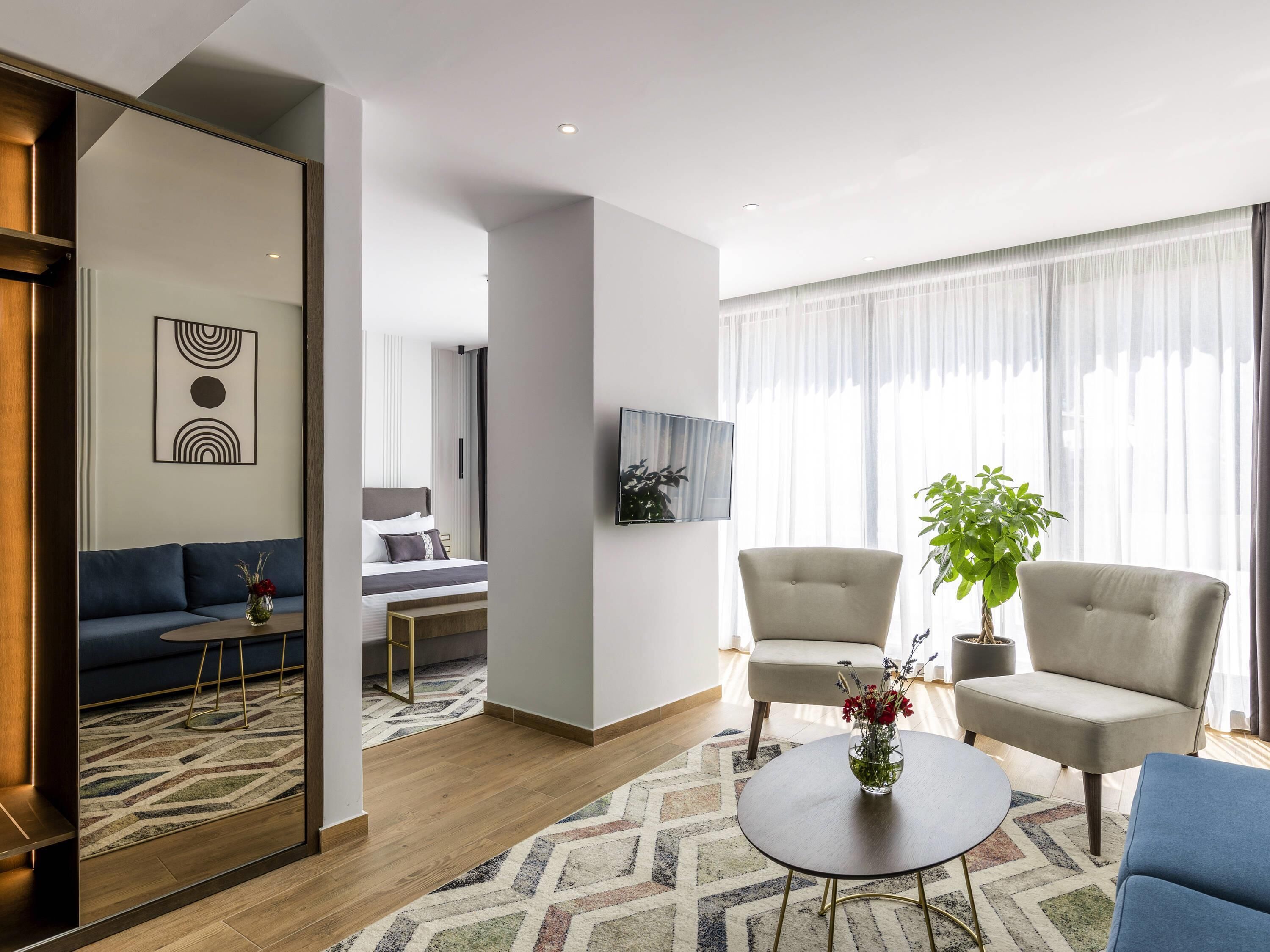 Superior-Suite, 1 King-Bett und Schlafsofa