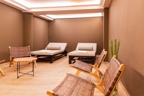 Salas de tratamiento para parejas y baño turco o hammam 