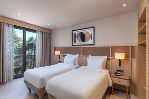 Family Suite, 2 Double Beds | Premium bedding, down duvets, minibar, in-room safe - The Bodrum Hotel Yalikavak - MGallery Collection (Bodrum)