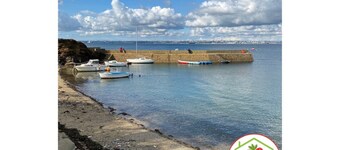 Charming furnished studio with terrace and south-facing garden for 2p, near town