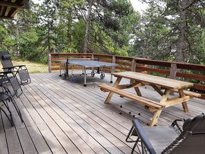 Outdoor dining - Chalet du grand Cėdre - 5 rooms 8 pers. (Bédoin)