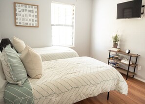 4 habitaciones, cuna de viaje, wifi gratis y ropa de cama 