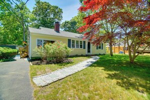 Exterior - < 1 Mi to Beaches: Cape Cod Bungalow w/ Fire Pit! (West Yarmouth)