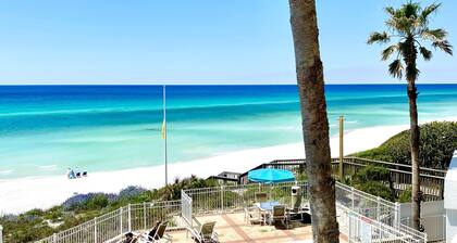BEACHFRONT VIEWS! Blue Mountain Paradise 30A, Private Bch Free Bch Service Bikes