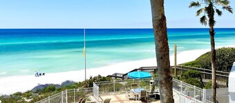 BEACHFRONT VIEWS! Blue Mountain Paradise 30A, Private Bch Free Bch Service Bikes