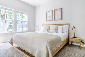 1 chambre, fer et planche Ă repasser, Wi-Fi, draps fournis