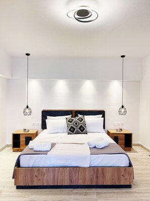 2 bedrooms, in-room safe, desk, soundproofing - Nostos Home Paros (Πάρος)
