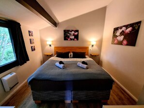 2 Schlafzimmer, Zimmersafe, kostenloses WLAN, Bettwäsche