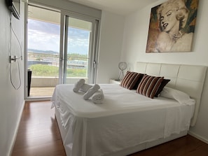 2 bedrooms, iron/ironing board, travel crib, WiFi