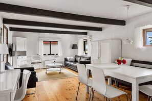 TV connectée, cheminée