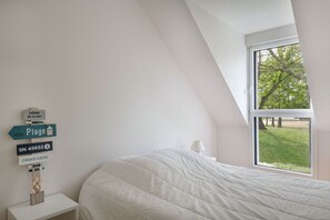 2 chambres, fer et planche Ă repasser, Wi-Fi gratuit