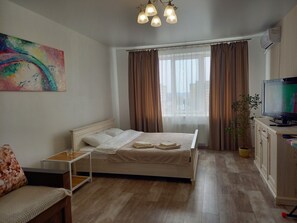 1 Schlafzimmer, Bügeleisen/Bügelbrett, kostenloses WLAN, Bettwäsche