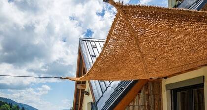Gîte-Standard-Ensuite mit Dusche-Bergblick-Gîte 11 personnes