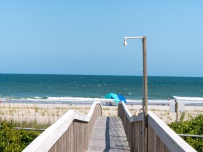 Accommodatie ligt op het strand