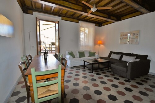 casagreve - stylish house in Tuscan village - breathtaking view from its terrace