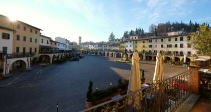 casagreve - stylish house in Tuscan village - breathtaking view from its terrace