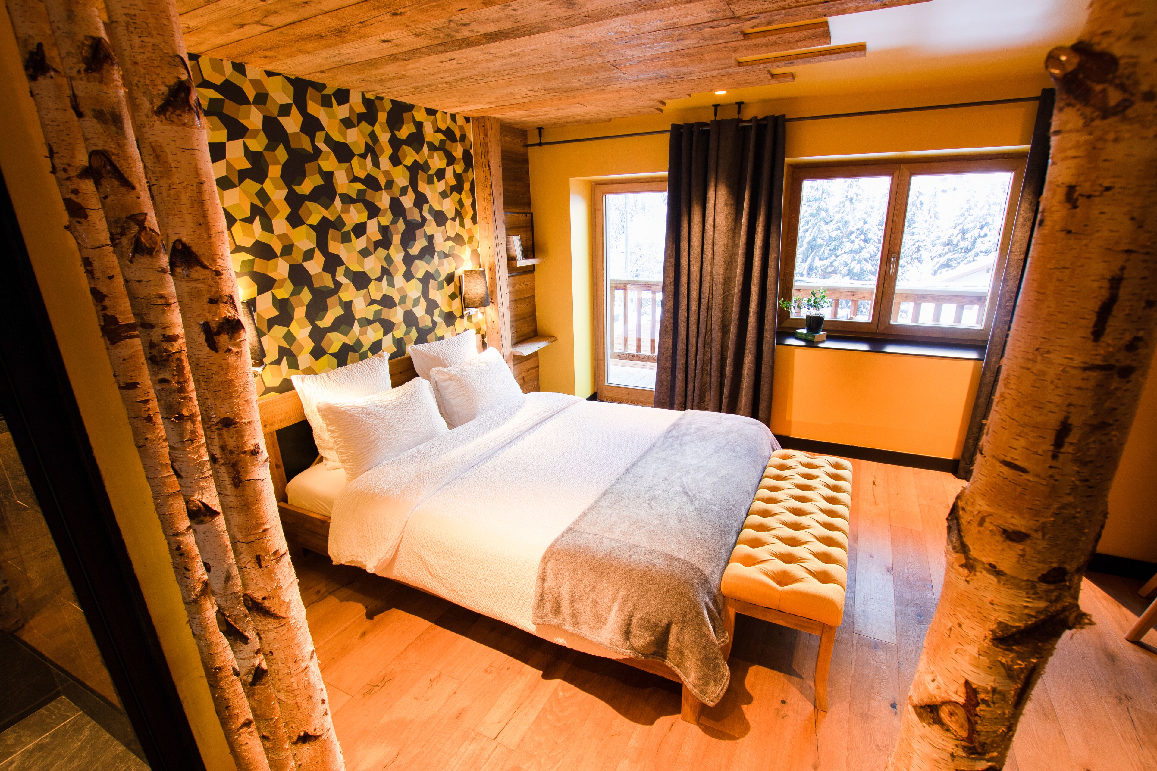 Minibar, chambres insonorisées, Wi-Fi gratuit, draps fournis