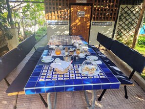 Restauration en plein air
