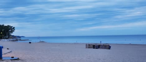 Aan het strand