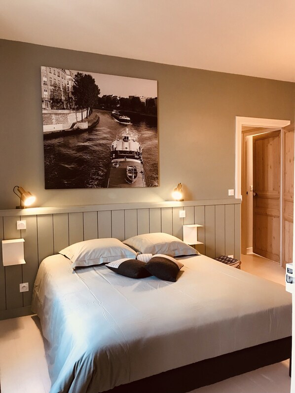 3 chambres, fer et planche Ă repasser, lit parapluie, Wi-Fi