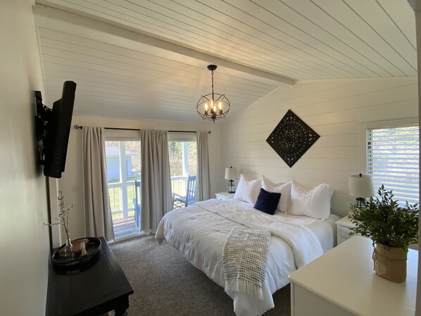 3 soverom, strykejern/-brett, reiseseng for barn og wi-fi (inkludert)