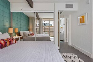 1 غرفة نوم ومكتب ومكواة/لوح كي وواي فاي