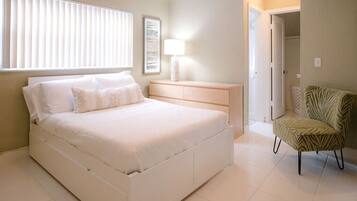 2 bedrooms, desk, iron/ironing board, free WiFi