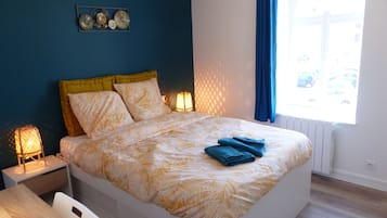 1 bedroom, desk, iron/ironing board, free WiFi