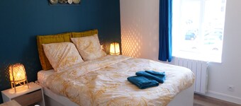 T2 L'épicurienne: at the foot of the Cité de la Gastronomie and downtown Dijon