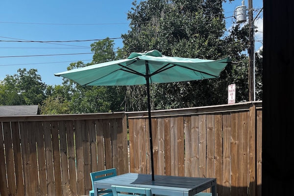 Patio area