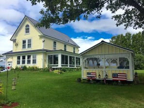 Exterior - Restored and Renovated 1862 farmhouse on a 100 acre family homestead (Oakfield)