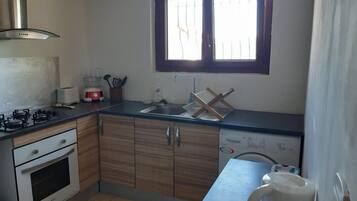 Microwave, oven, coffee/tea maker, toaster