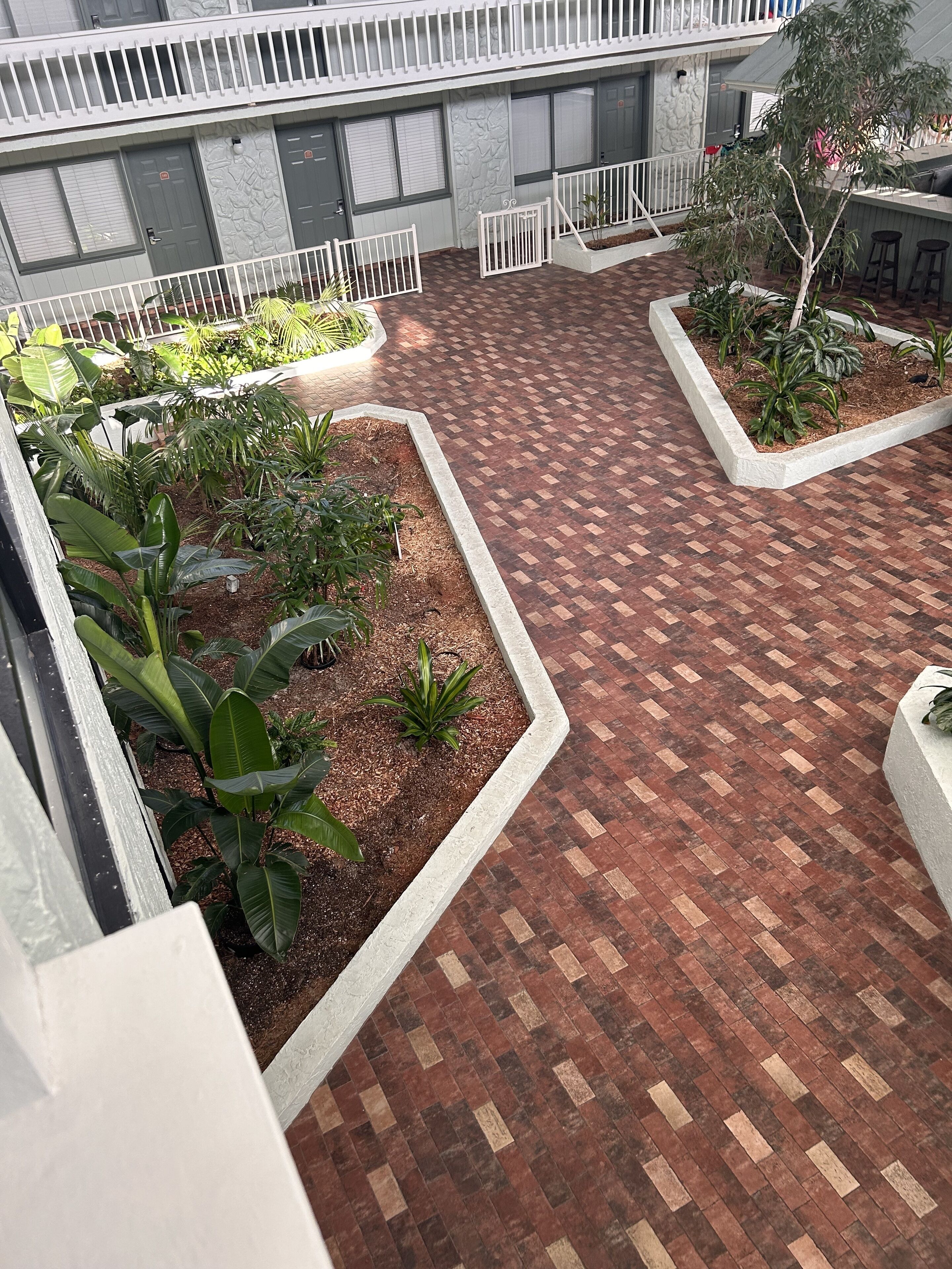 Enceinte de l’hébergement