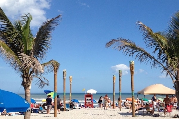 Cocoa Beach -- busy, happening beach