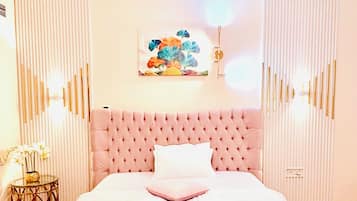 1 soverom, strykejern/-brett, wi-fi og sengetøy